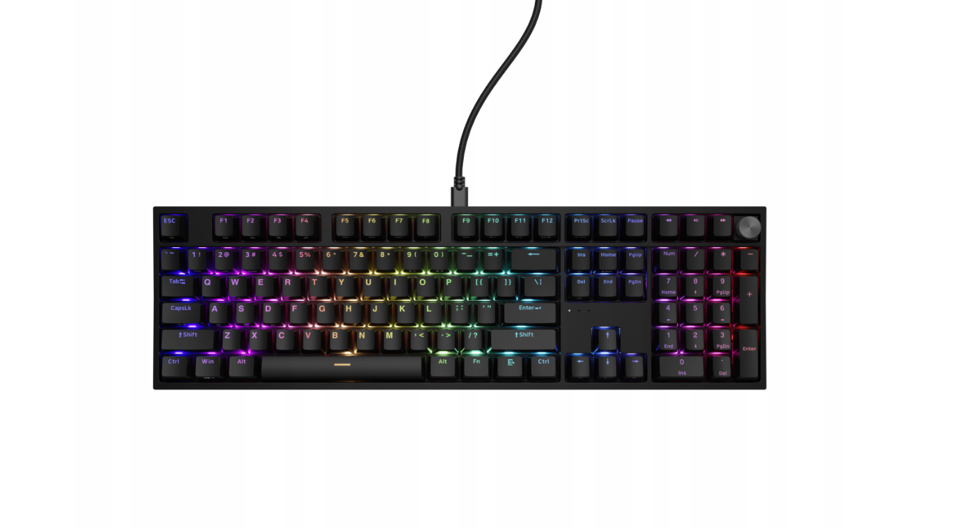 Genesis | THOR 404 | Wired | US | Black | USB Type-A | Outemu Peach Silent