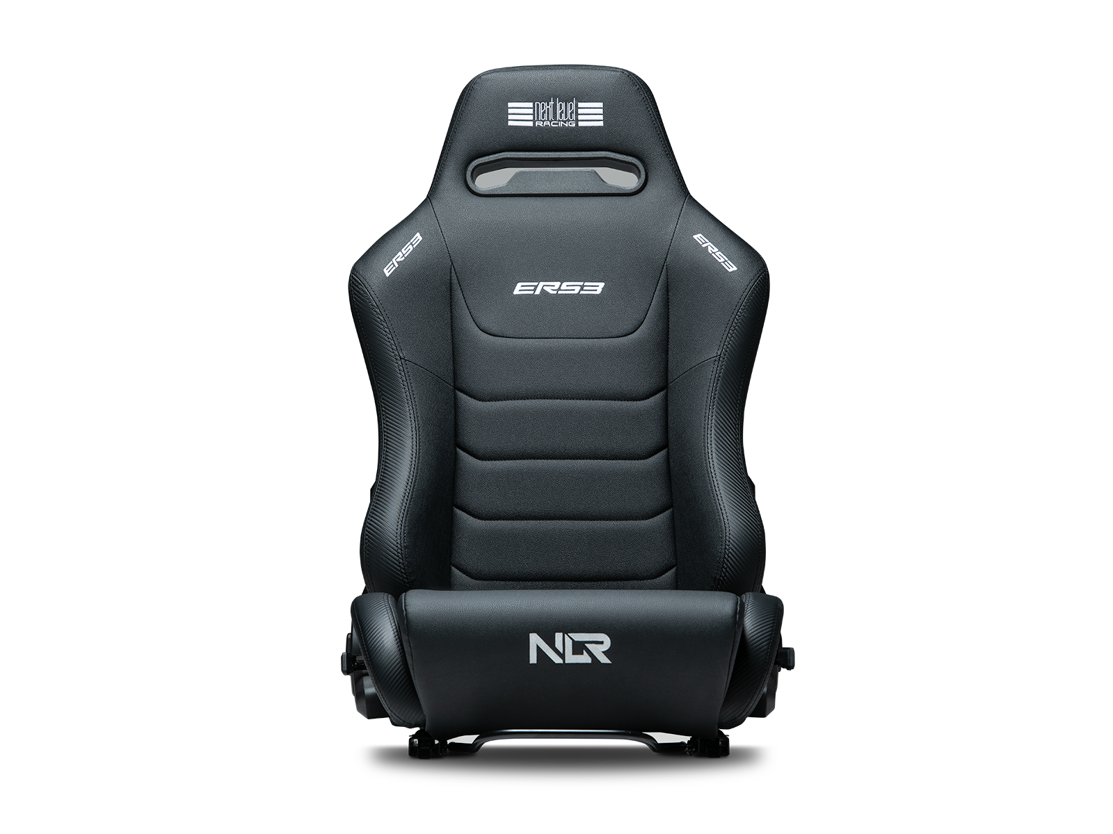 Next Level Racing | Premium PU Leather | Reclining Seat | ERS3 Elite | Black