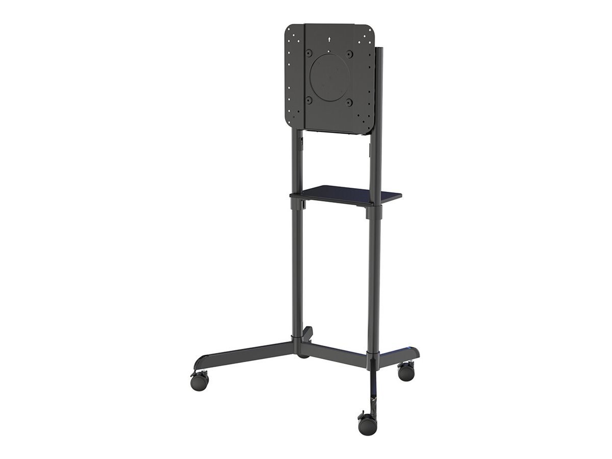 Neomounts Floor stand | NS-M1250BLACK TV trolley | Rotate, Tilt | 37-70 " | Maximum weight (capacity) 70 kg | Black