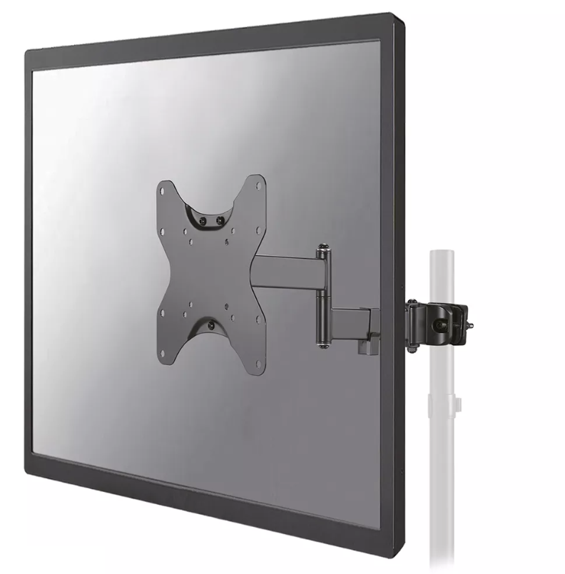 Neomounts FL40-450BL12 TV pole mount | Full motion, Tilt, Rotate, Swivel | 23-42 " | Maximum weight (capacity) 25 kg | Black