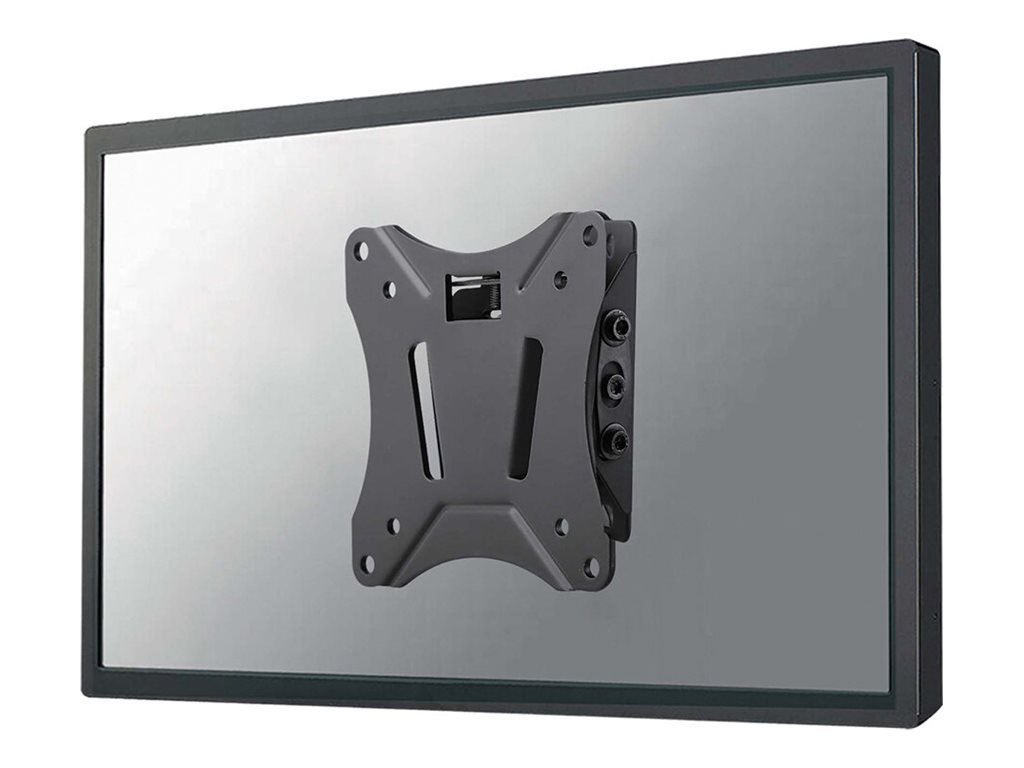 Neomounts Wall mount | NM-W60BLACK Monitor/TV mount wall | Tilt | 10-30 " | Maximum weight (capacity) 25 kg | Black