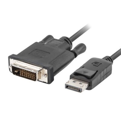 Lanberg Cable | CA-DPDV-10CU-0018-BK | DisplayPort to DVI-D | 1.8 m