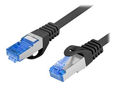 Lanberg Patchcord Cat.6A S/FTP LSZH CCA | PCF6A-10CC-0200-BK | 2 m