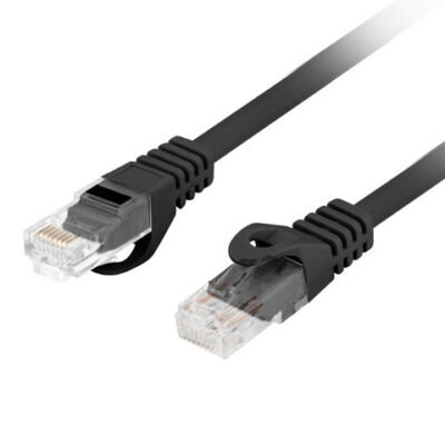 Lanberg Patchcord Cat.6 UTP LSZH CU | PCU6-10CU-0200-BK | 2 m