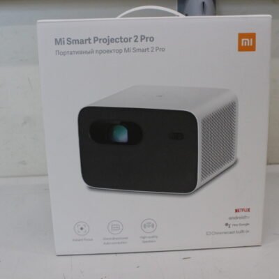 SALE OUT. Xiaomi Mi Smart Projector 2 Pro | Xiaomi 2 Pro | Full HD (1920x1080) | 1300 ANSI lumens | White/Grey | Super AMOLED | Exynos 990 | Internal RAM 6 GB | Dual SIM | Nano-SIM | 3G | 4G | Main camera resolution 12 + 12 + 8 MP | Secondary camera resolution 32 MP | Android | 10 | 4500 mAh | DEMO | Wi-Fi