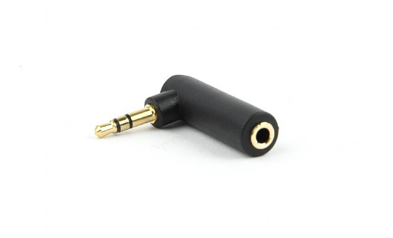 Cablexpert | 3.5 mm Stereo Audio Right Angle Adapter | A-3.5M-3.5FL