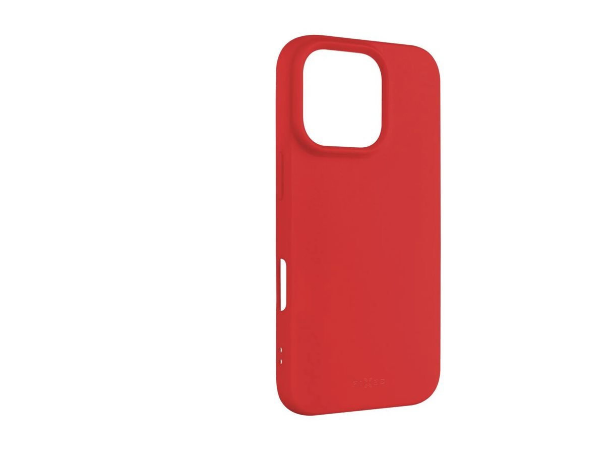 Fixed Story | Back cover | Apple | iPhone 16 Pro | Rubberized | Red