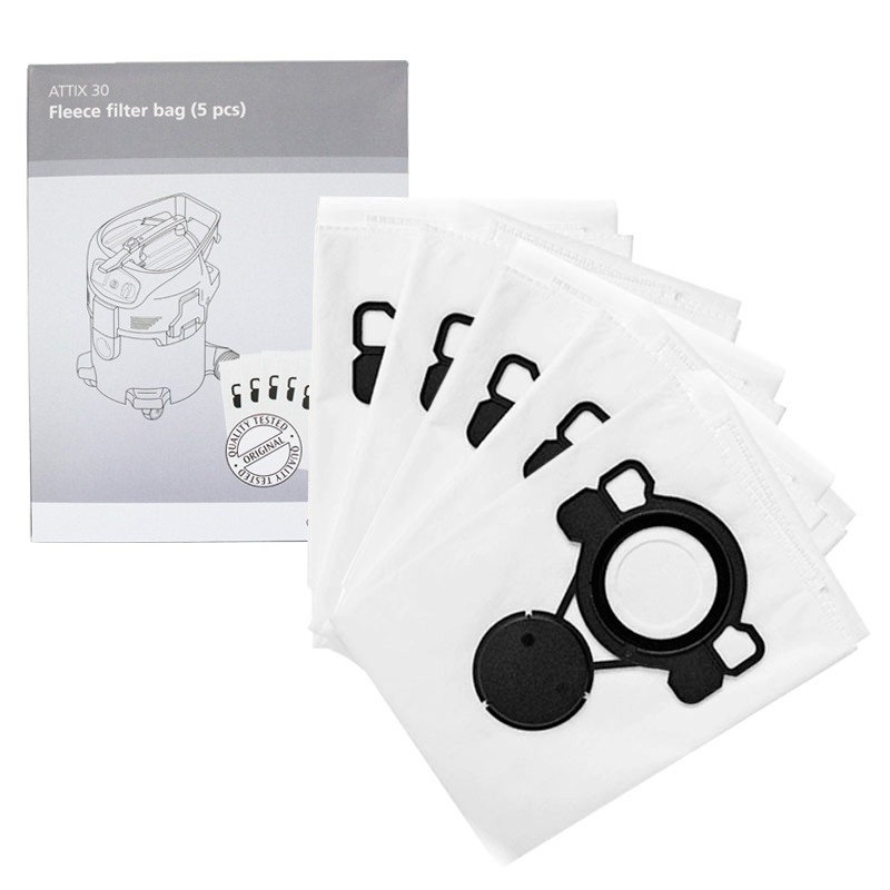 Vienkartiniai dulkių maišai NILFISK Attix 30, 5vnt. | NILFISK