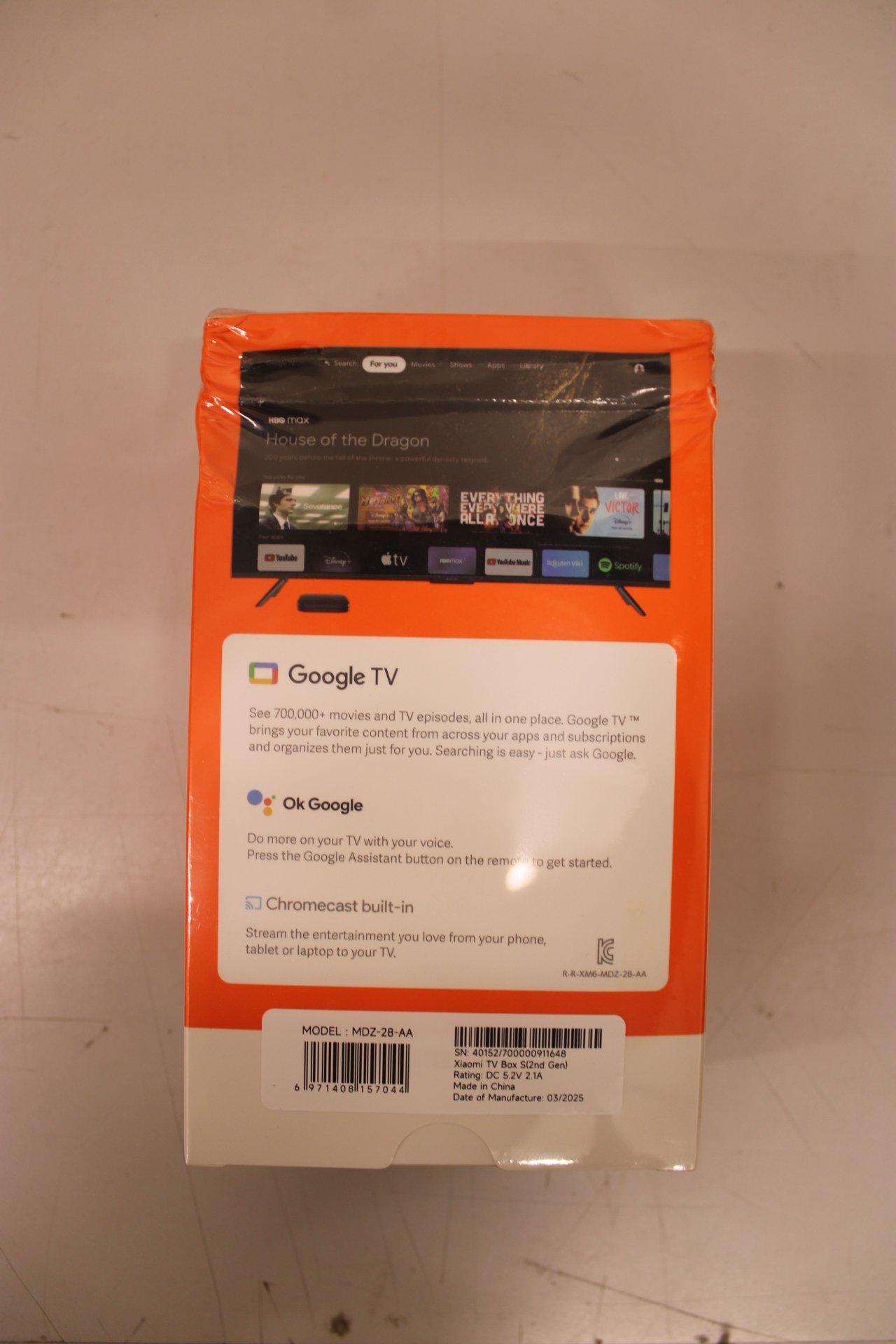 SALE OUT | Xiaomi | TV Box S 2nd Gen | DAMAGED PACKAGING