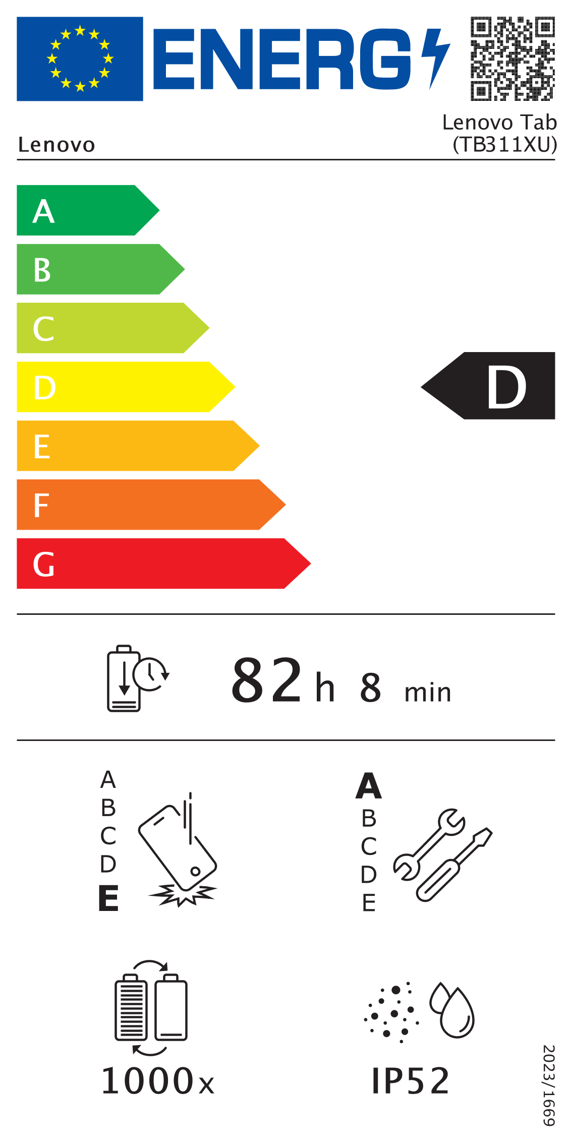 Lenovo Tab (without power adapter) | TB311XU | 10.1 " | Luna Grey | IPS | 1920 x 1200 pixels | MediaTek | Helio G85 | 4 GB | Soldered LPDDR4x | 64 GB | 4G | Wi-Fi | Front camera | 5 MP | Rear camera | 8 MP | Bluetooth | 5.3 | Android | 14 | Warranty 24 month(s) | Clear Case