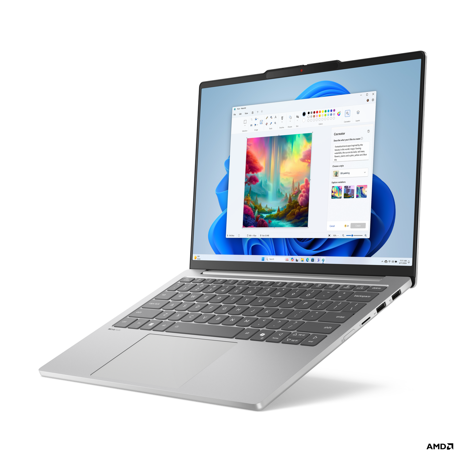 Lenovo IdeaPad Slim 5 13ARP10 | Cloud Grey | 13.3 " | IPS | WUXGA | 1920 x 1200 pixels | Anti-glare | AMD Ryzen 5 | 7535HS | 16 GB | Soldered LPDDR5x | Solid-state drive capacity 512 GB | AMD Radeon 660M Graphics | Windows 11 Home | 802.11ax | Bluetooth version 5.3 | Keyboard language English | Keyboard backlit | Warranty 24 month(s) | Battery warranty 12 month(s)