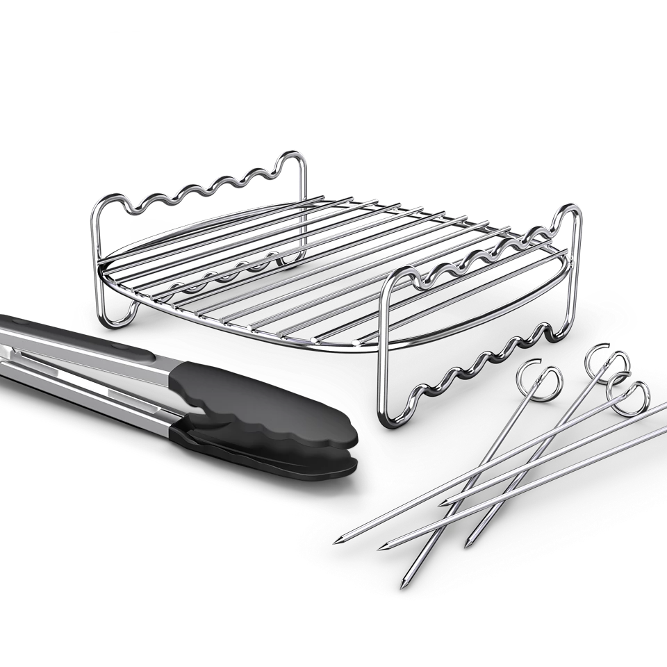 Philips | 2-layer Baking Set Fits 6.2L, 8.3L and 9L Airfryer | HD9920/00