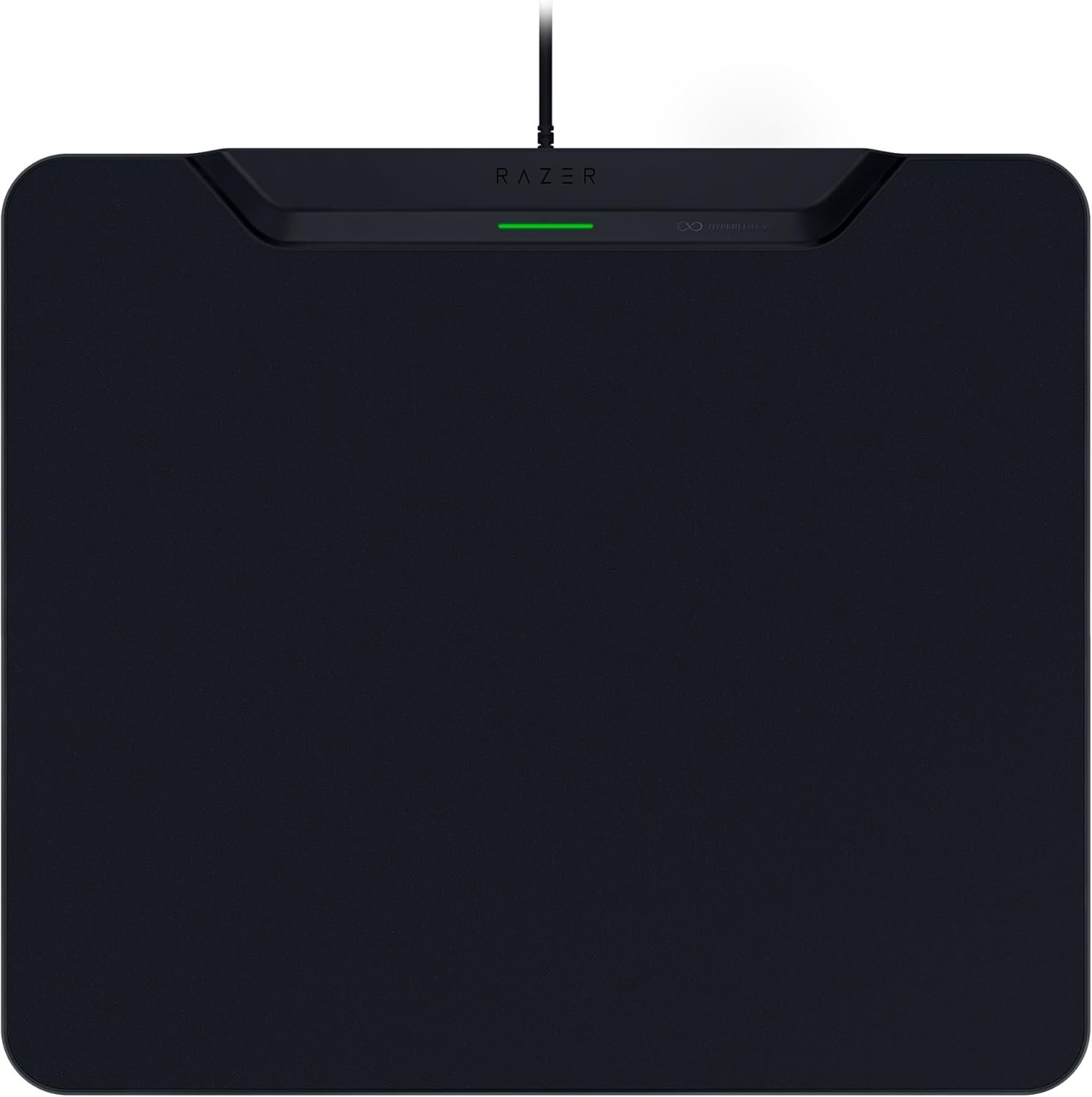 Razer | Wireless Charging Gaming Mouse Mat and Puck, Hard Edition | HyperFlux V2 Wireless Charging System | Gaming Mouse Mat | 360 x 311 mm | Black
