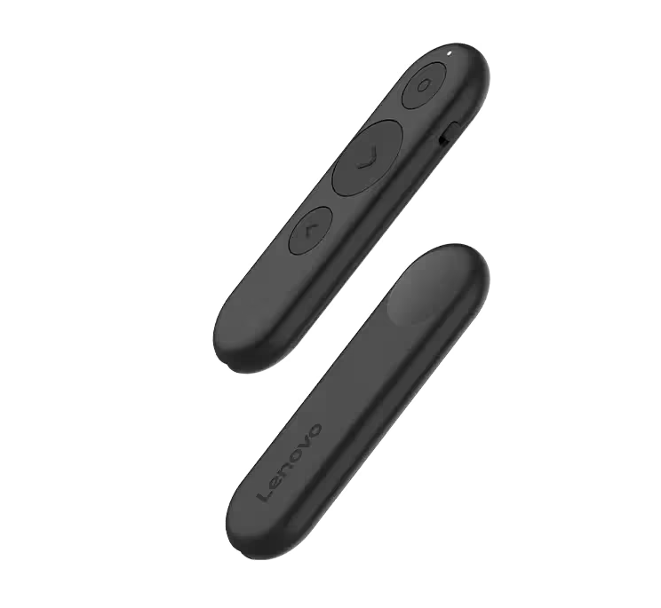 Lenovo | Portable Rechargeable Presentation Remote | Black