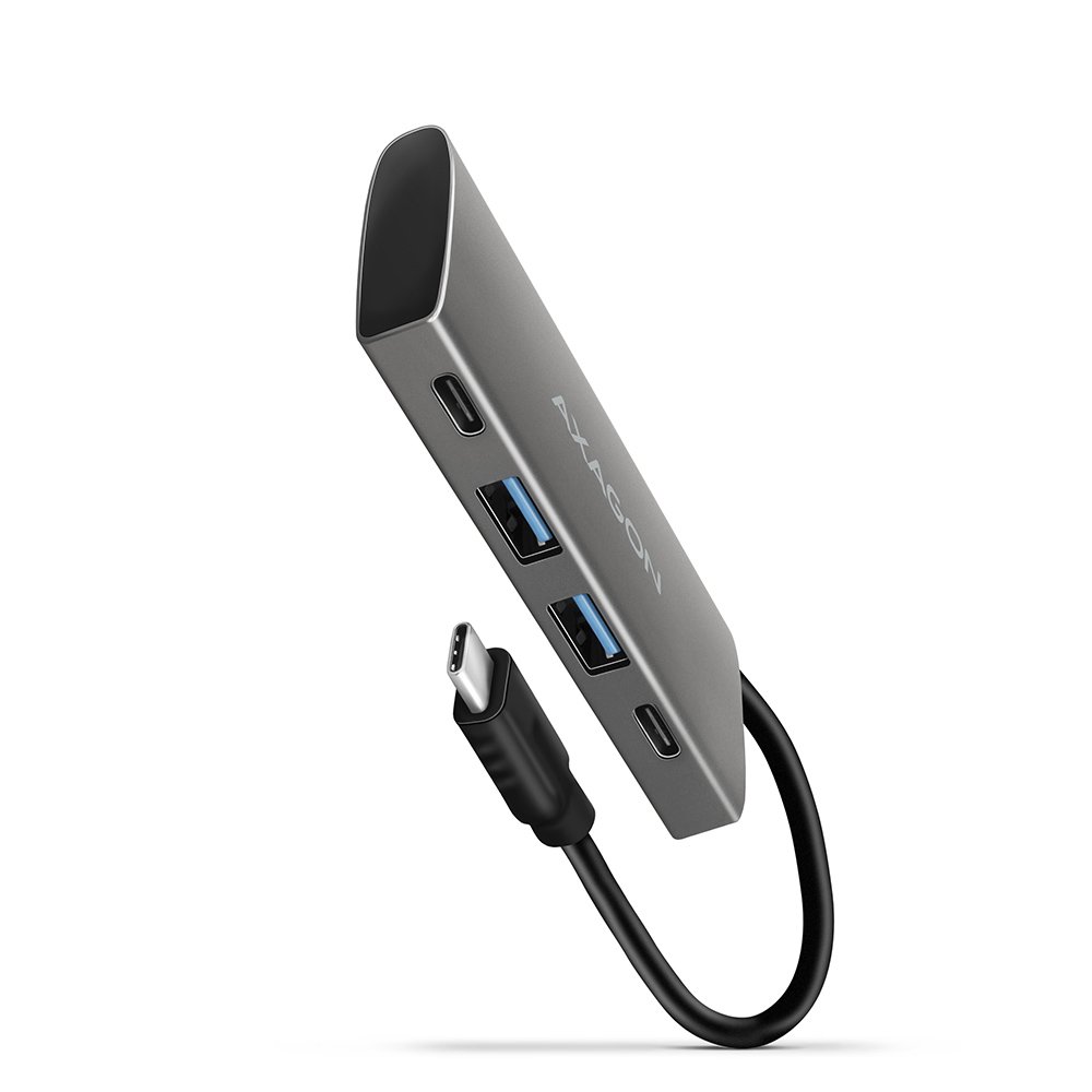 AXAGON SuperSpeed USB-C 10 Gbps SPEEDSTER 4 Hub | HMC-4G2