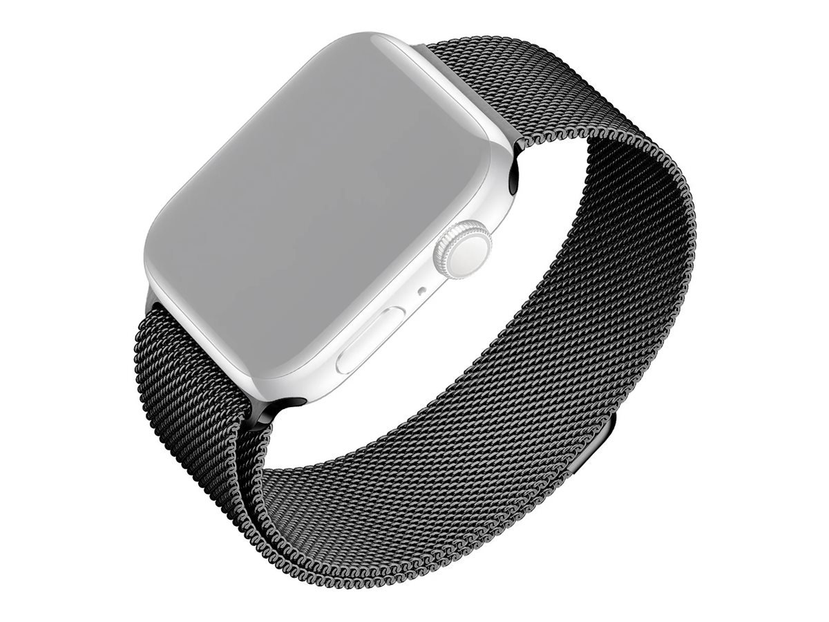 Fixed | Mesh Strap for Apple Watch 42/44/45/46/49mm | 42 mm, 44 mm, 45 mm, 46 mm, 49 mm | Black
