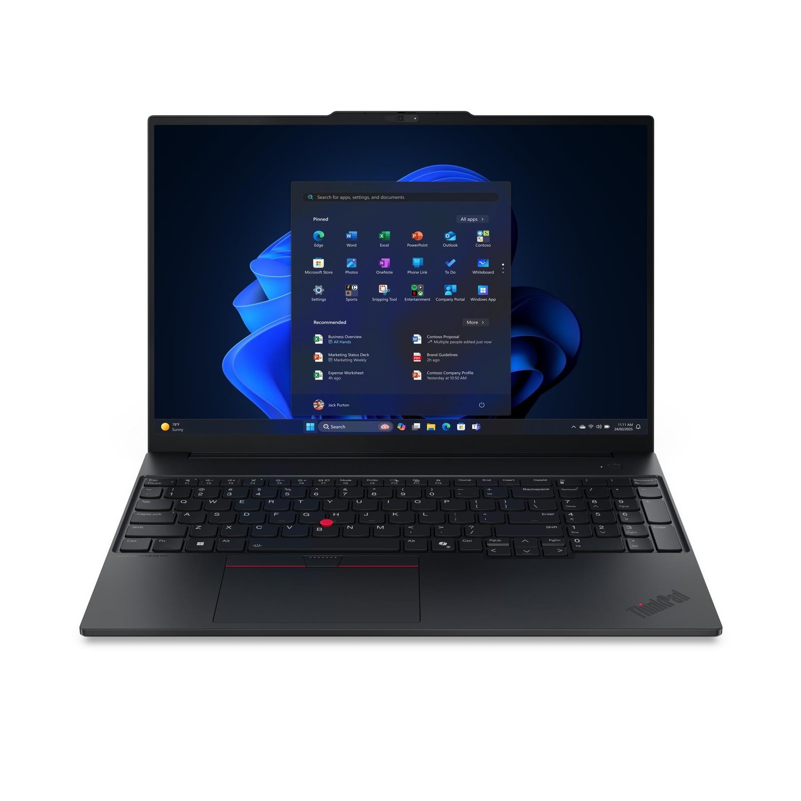 Lenovo ThinkPad E16 G3 Intel | Black | 16 " | IPS | WUXGA | 1920 x 1200 pixels | Anti-glare | Intel Core Ultra 7 | 255H | 32 GB | SO-DIMM DDR5 | Solid-state drive capacity 512 GB | Intel Arc 140T GPU Functions as Intel Graphics | Windows 11 Pro | 802.11ax | Bluetooth version 5.3 | Keyboard language English | Keyboard backlit | Warranty 36 month(s) | Battery warranty 12 month(s)