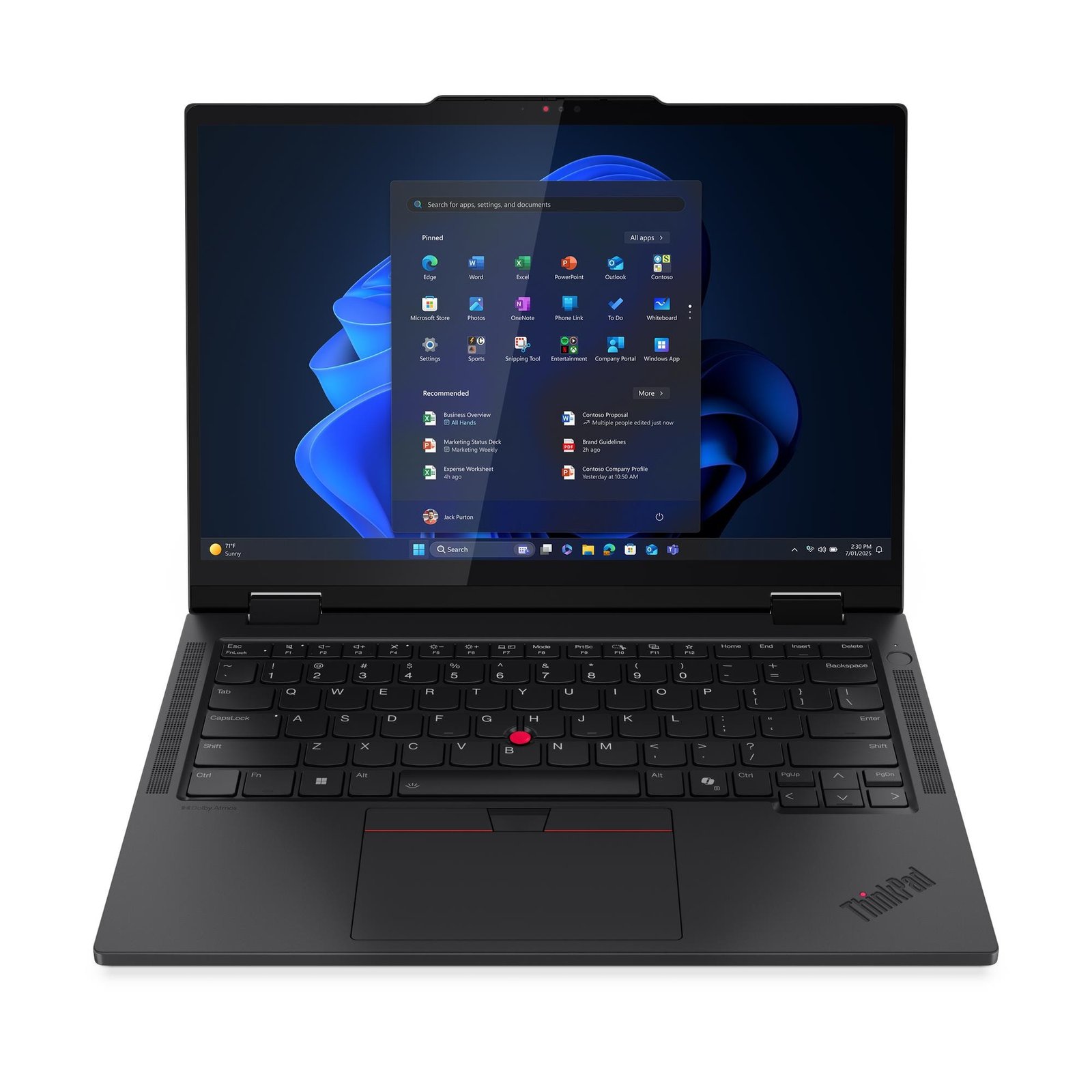 Lenovo ThinkPad T14s 2-in-1 G1 | Black | 14 " | IPS | Touchscreen | WUXGA | 1920 x 1200 pixels | Intel Core Ultra 7 | 255U | 32 GB | Soldered LPDDR5x | Solid-state drive capacity 1000 GB | Intel Graphics | Windows 11 Pro | 802.11be | Bluetooth version 5.4 | Keyboard language English | Keyboard backlit | Warranty 36 month(s) | Battery warranty 12 month(s)