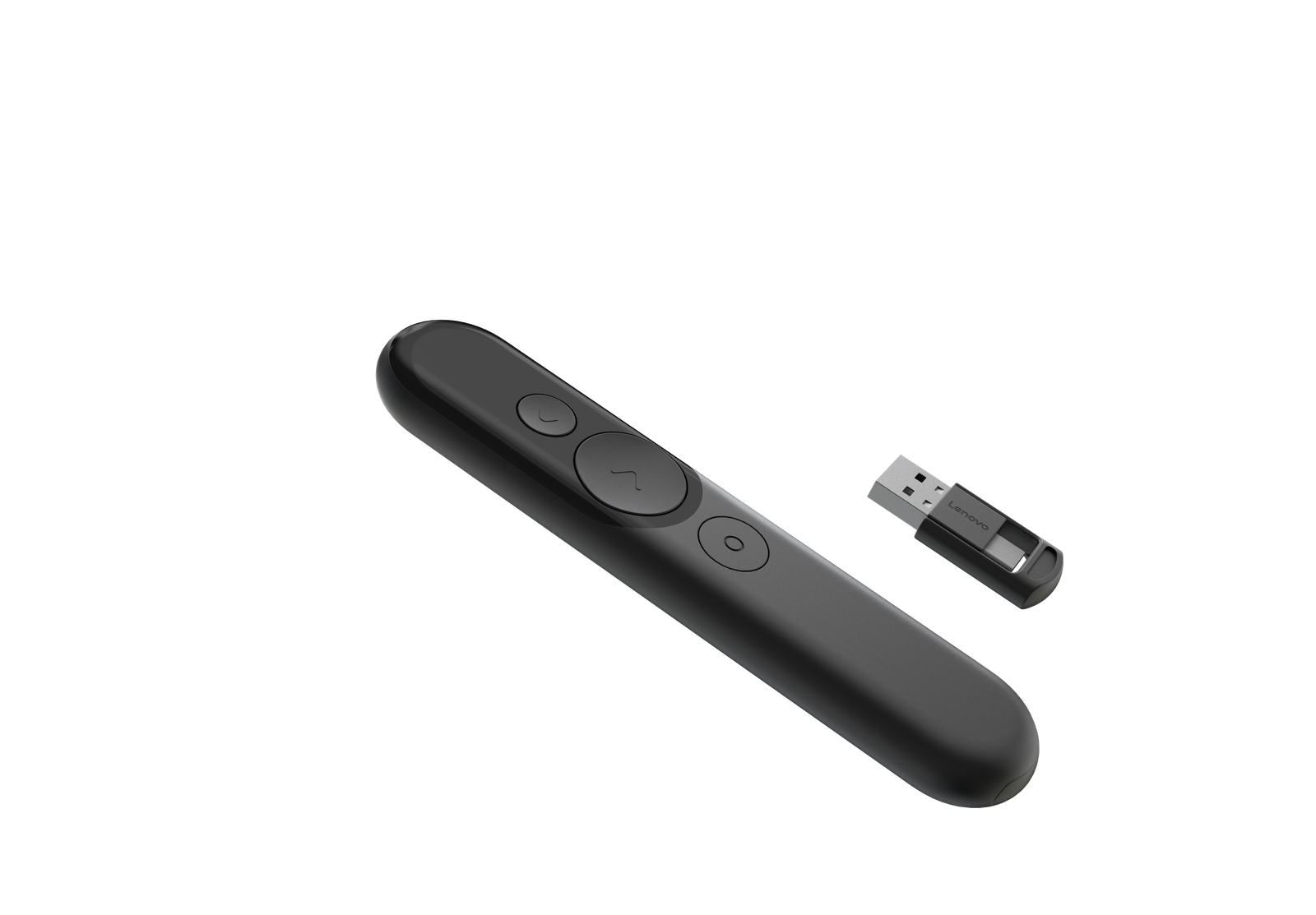 Lenovo | Laser Rechargeable Presentation Remote | Black
