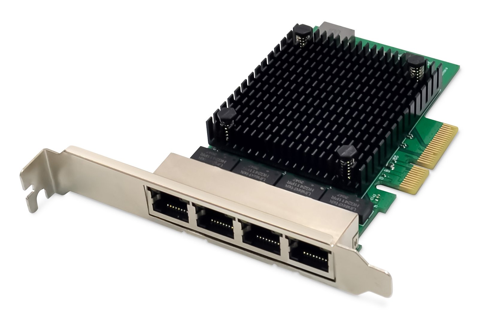Digitus DN-10136 4-Port RJ45 RTL8125B, 2.5 GBits Server NIC