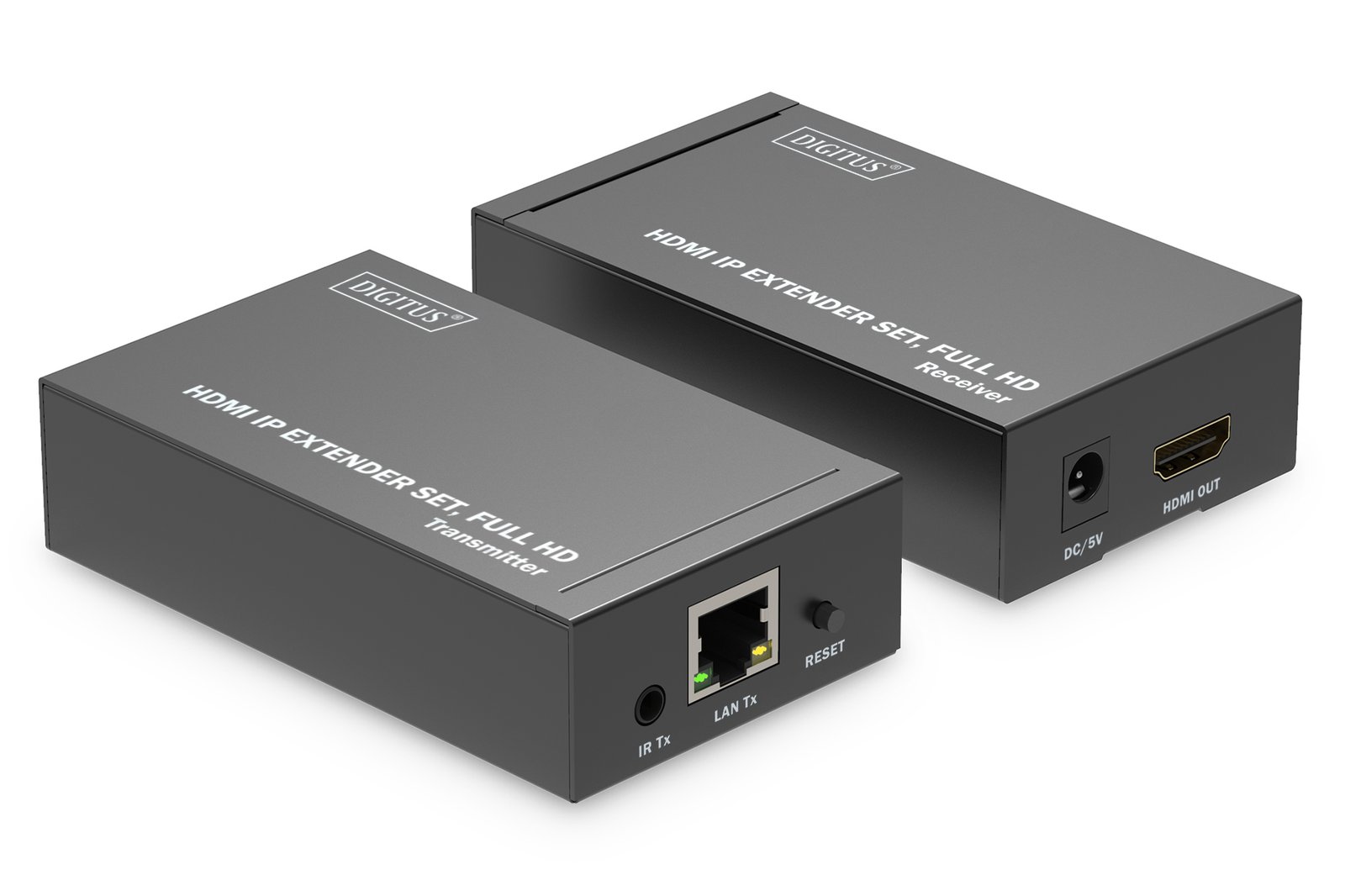 Digitus | HDMI IP Extender Set, Full HD, 120 m | DS-55517