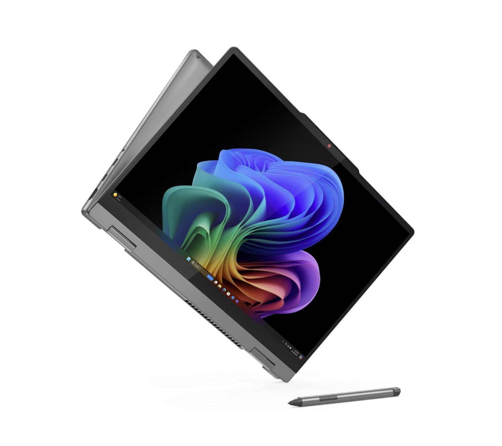 Lenovo IdeaPad 5 2-in-1 14Q8X9 | Luna Grey | 14 " | OLED | Touchscreen | WUXGA | 1920 x 1200 pixels | Glossy | Snapdragon X | X1-26-100 | 16 GB | Soldered LPDDR5x | Solid-state drive capacity 512 GB | Qualcomm Adreno GPU | Windows 11 Home | 802.11be | Bluetooth version 5.4 | Keyboard language Nordic | Keyboard backlit | Warranty 24 month(s) | Battery warranty 12 month(s)