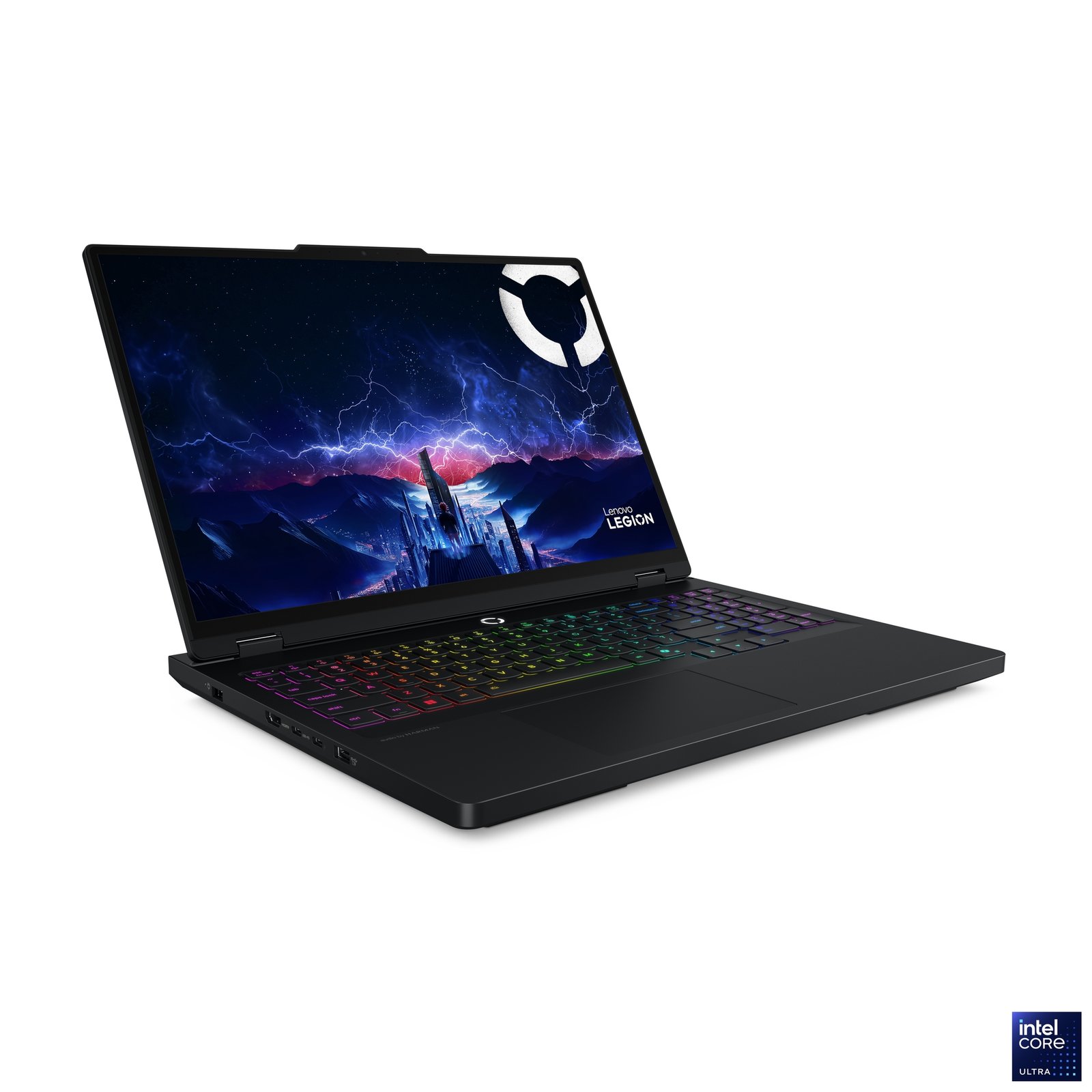 Lenovo Legion Pro 5 16IAX10 | Eclipse Black | 16 " | OLED | WQXGA | 2560 x 1600 pixels | Glossy | Intel Core Ultra 7 | 255HX | 32 (2x16) GB | SO-DIMM DDR5 | Solid-state drive capacity 1000 GB | NVIDIA GeForce RTX 5070 | GDDR7 | 8 GB | Windows 11 Home | 802.11be | Bluetooth version 5.4 | Keyboard language Nordic | Keyboard backlit | Warranty 24 month(s) | Battery warranty 12 month(s)