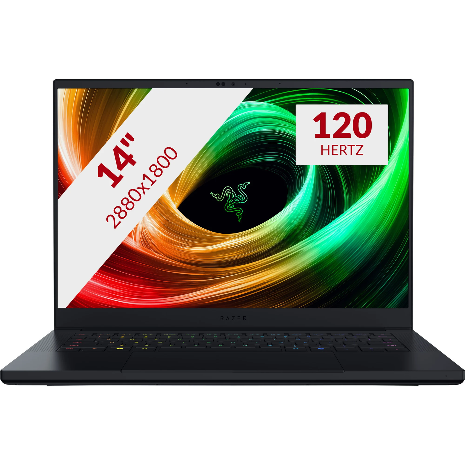 Razer Blade 14 | Black | 14 " | OLED | QHD+ | 2880 x 1800 pixels | 120 Hz | AMD Ryzen AI 9 | 365 | 64 GB | LPDDR5X | Solid-state drive capacity 2000 GB | GeForce RTX 5070 | GDDR7 | 8 GB | Windows 11 Home | 802.11be | Bluetooth version 5.4 | Keyboard language English | Keyboard backlit | Warranty 24 month(s)