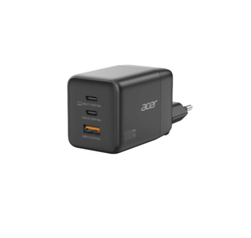 Acer | GaN charger, 2x USB-C + 1x USB-A ports