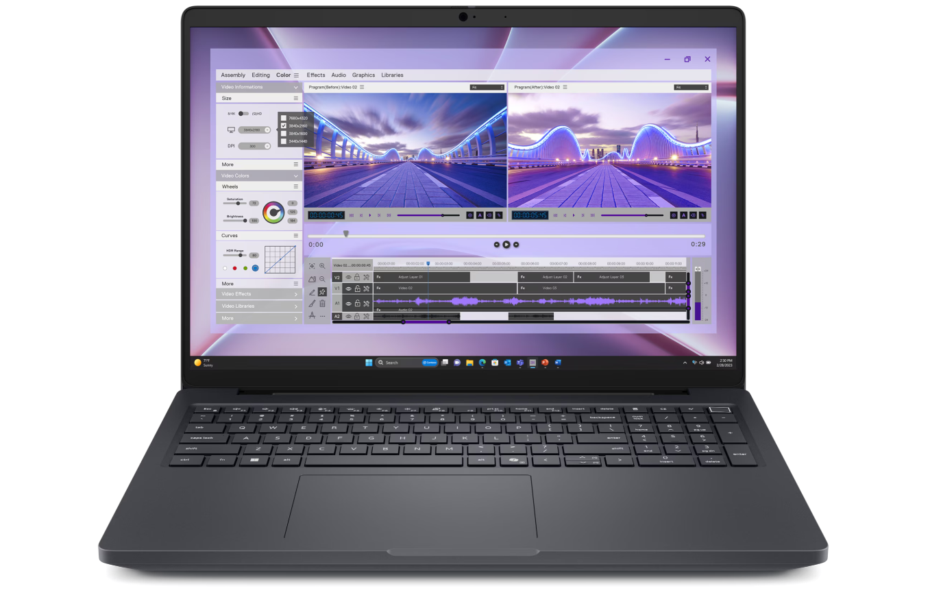 Dell Pro Max 16 | 16 " | FHD+ | Intel Core Ultra 7 | 255H | 16 GB | DDR5 | Solid-state drive capacity 512 GB | Intel Graphics | Windows 11 Pro | Bluetooth version 5.4 | Keyboard language English | Keyboard backlit | Warranty 36 month(s) | Battery warranty 12 month(s)