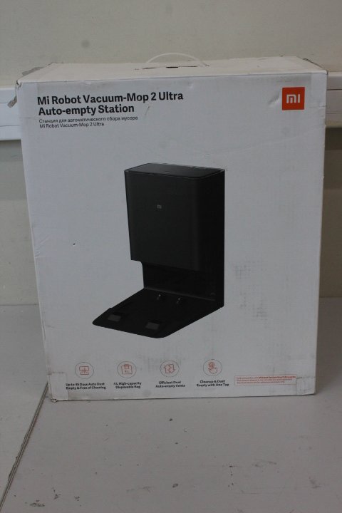 SALE OUT. Xiaomi Mi Robot Vacuum-Mop 2 Ultra Auto-empty station | Xiaomi | Auto-Empty Station | Black | USED