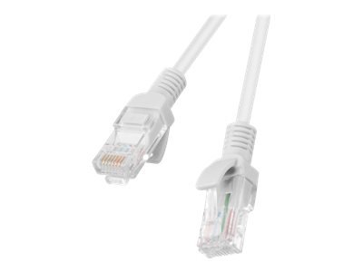 Lanberg | Patch cable - CAT 6 | RJ-45 - male | RJ-45 - male | RJ-45 | PCU6-10CC-0500-S | 5 m | Grey
