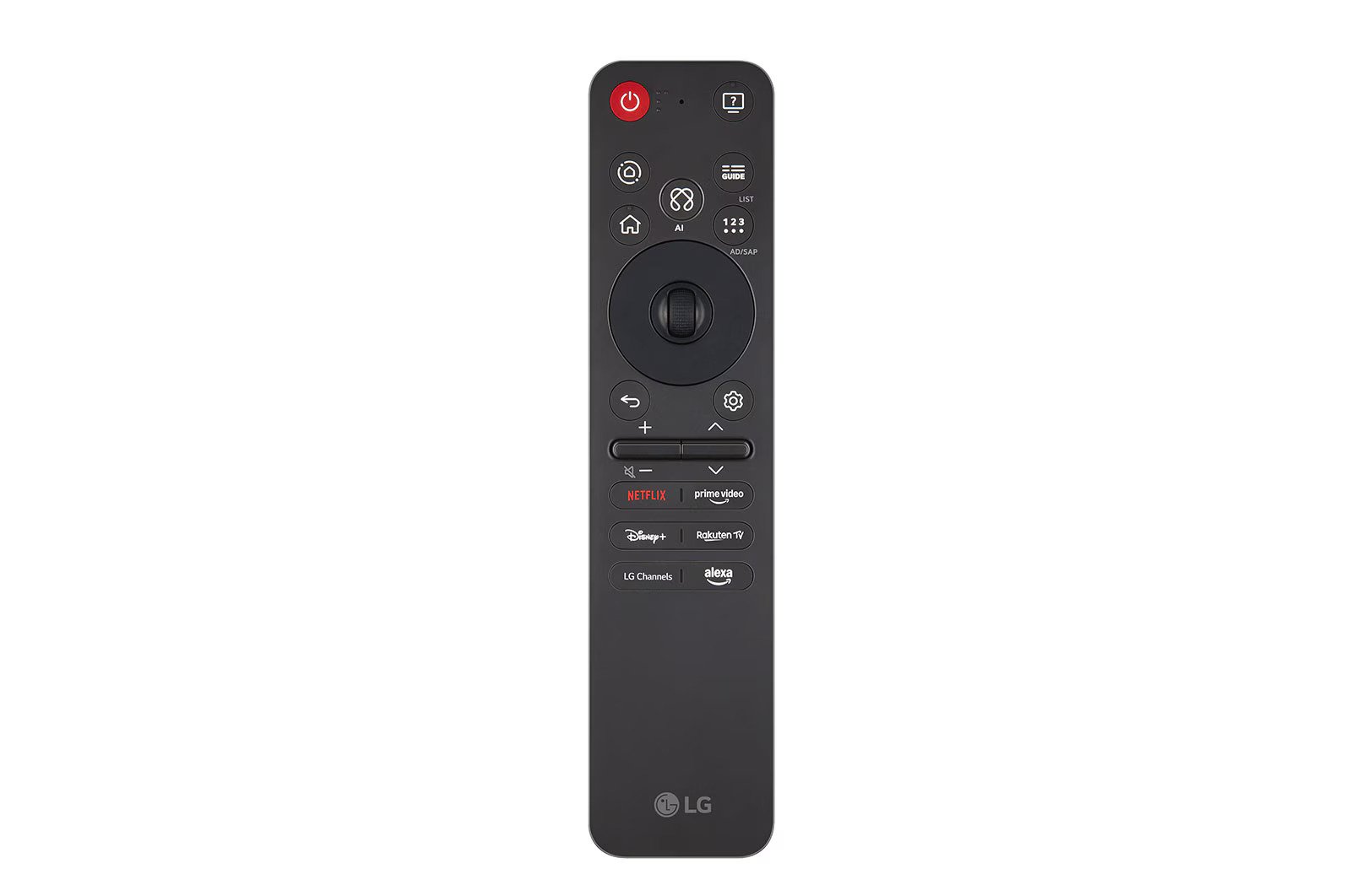 LG AI Magic Remote Controller | MR25GA | Smart voice recognition, Intuitive mouse as an arrow and wheel control