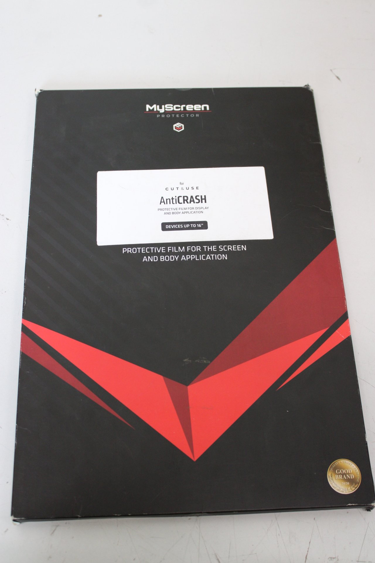SALE OUT. MS CUT&USE antiCRASH 4.0 16" foil Sold in a pack of 10 pieces, the price is for 1 piece | MyScreen CUT&USE antiCRASH 4.0 16" foil Sold in a pack of 10 pieces, the price is for 1 piece | Screen Protector | Self-healing TPU | Clear | DIRTY PACKAGING
