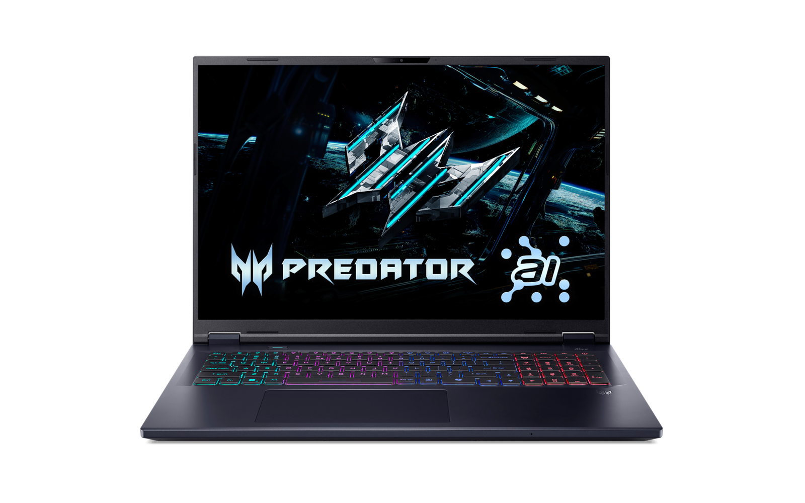 Acer | Predator Helios Neo 18 AI PHN18-72-75PV | Abyssal Black | 18 " | IPS | WQXGA | 2560 x 1600 pixels | Intel Core U7 | 255HX | 32 GB | DDR5 | Solid-state drive capacity 1000 GB | NVIDIA GeForce RTX 5060 | GDDR7 | 8 GB | Windows 11 Home | 802.11ax | Bluetooth version 5.3 | Keyboard language US international | Keyboard backlit | Warranty 24 month(s)