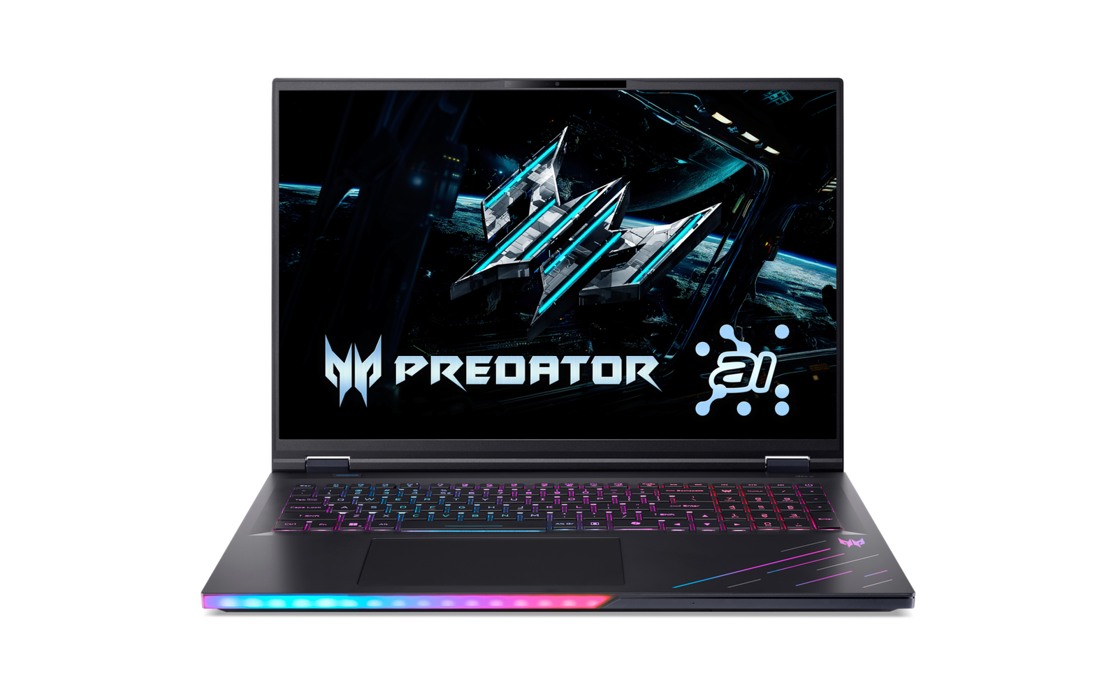Acer | Predator Helios 18 AI PH18-73-90S7 | Abyssal Black | 18 " | IPS | WQUXGA | 3840 x 2400 pixels | Intel Core U9 | 275HX | 64 GB | DDR5 | Solid-state drive capacity 2000 GB | NVIDIA GeForce RTX 5090 | GDDR7 | 24 GB | Windows 11 Home | Bluetooth version 5.4 | Keyboard language US international | Keyboard backlit | Warranty 24 month(s)