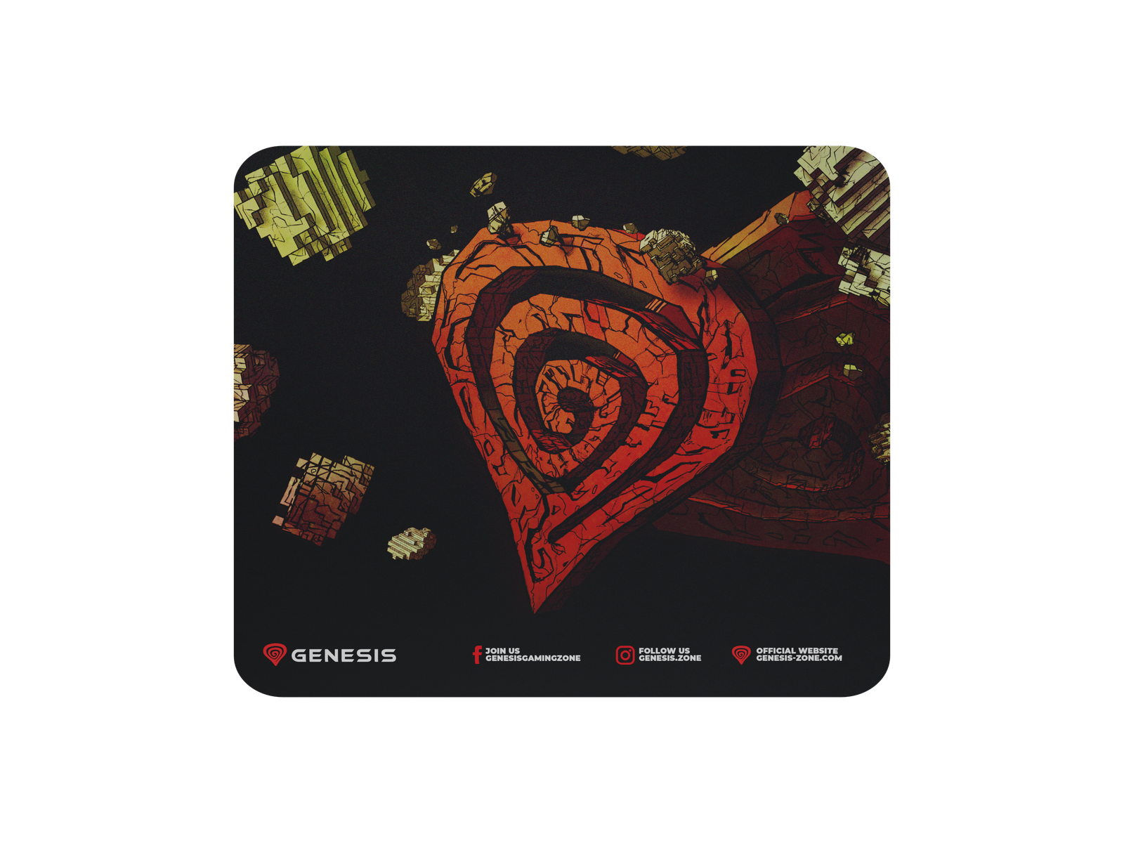 Genesis Ancient Stone of Genesis | Mouse pad | 210 x 250 x 2.5 mm | Multicolor