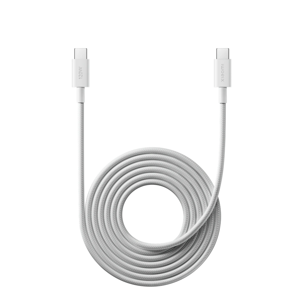 Xiaomi 6A Braided USB-C to USB-C Cable, 2m