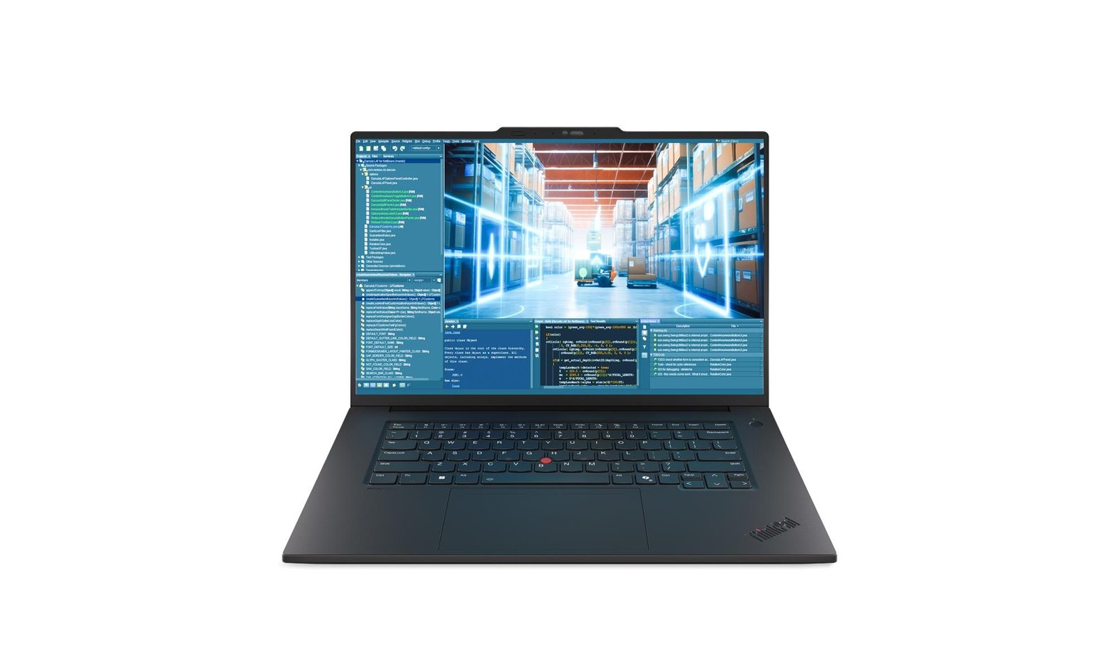 Lenovo ThinkPad P1 G8 | Black | 16 " | IPS | WUXGA | 1920 x 1200 pixels | Anti-glare | Intel Core Ultra 7 | 255H | 64 GB | LPCAMM2 LPDDR5x | Solid-state drive capacity 1000 GB | NVIDIA RTX PRO 2000 Blackwell Generation | GDDR7 | 8 GB | Windows 11 Pro | 802.11be | Bluetooth version 5.4 | Keyboard language English | Keyboard backlit | Warranty 36 month(s) | Battery warranty 12 month(s)
