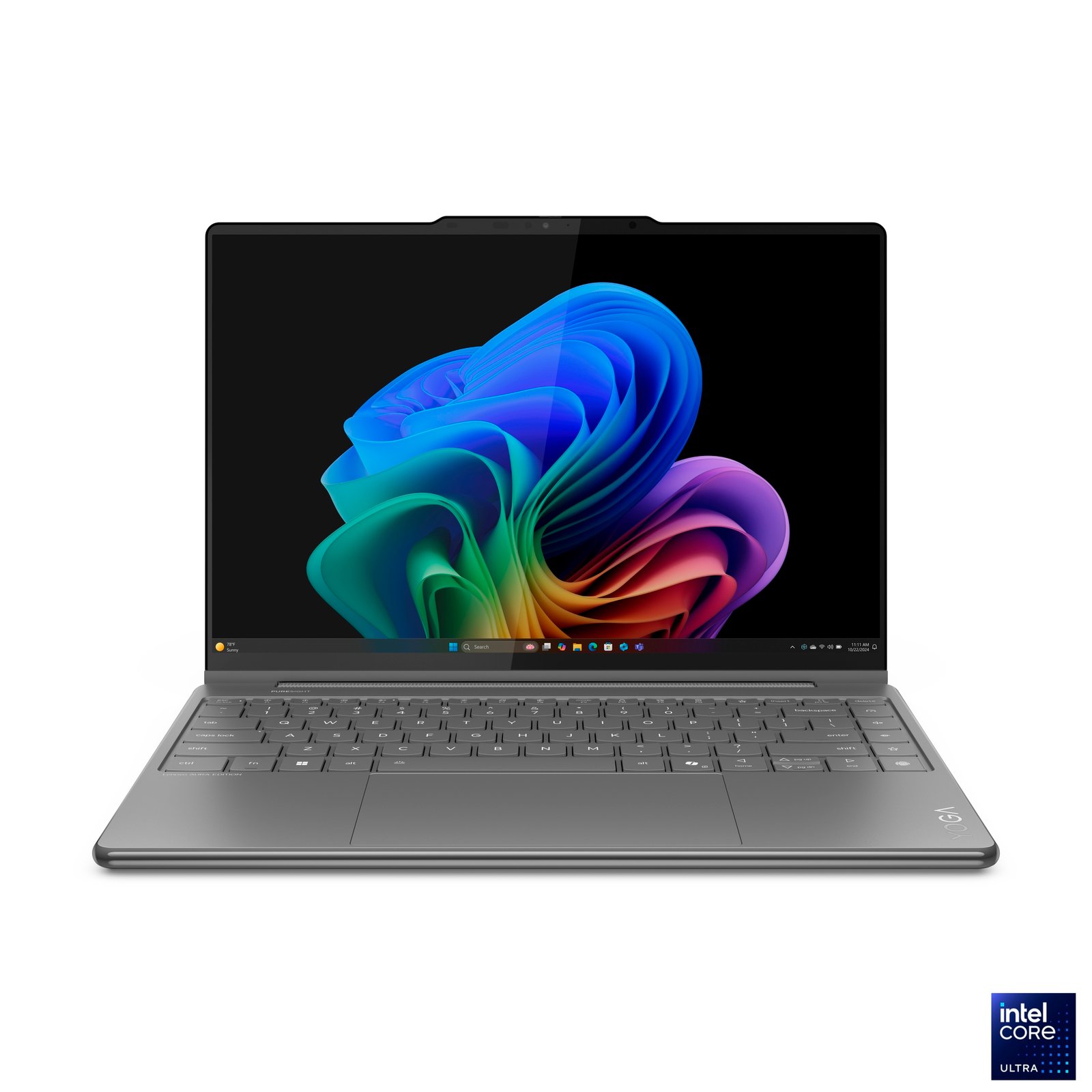 Lenovo Yoga 9 2-in-1 14ILL10 | Luna Grey | 14 " | OLED | Touchscreen | 2.8K WQXGA+ | 2880 x 1800 pixels | Intel Core Ultra 7 | 258V | 32 GB | Soldered LPDDR5x | Solid-state drive capacity 1000 GB | Intel Arc Graphics 140V | Windows 11 Pro | 802.11be | Bluetooth version 5.4 | Keyboard language English | Keyboard backlit | Warranty 24 month(s) | Battery warranty 12 month(s)