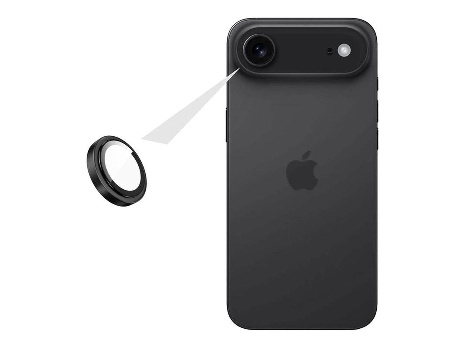 Fixed Camera Glass | Apple | iPhone Air | Glass | Black