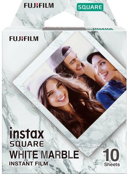 Fujifilm Instax Square Whitemarble (10pl) Instant Film