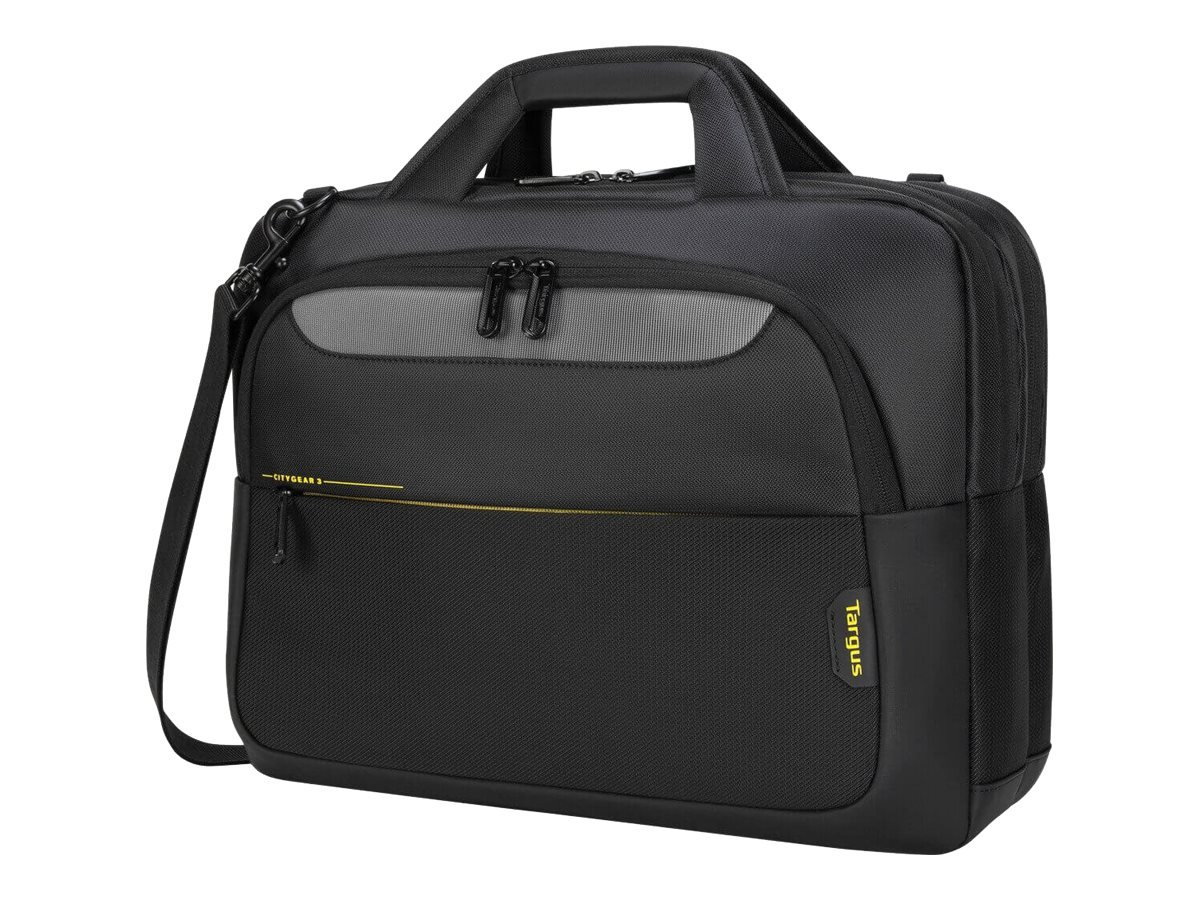 Targus CityGear | Topload Laptop Case | Fits up to size 15-17.3 " | Laptop Case | Black | Shoulder strap