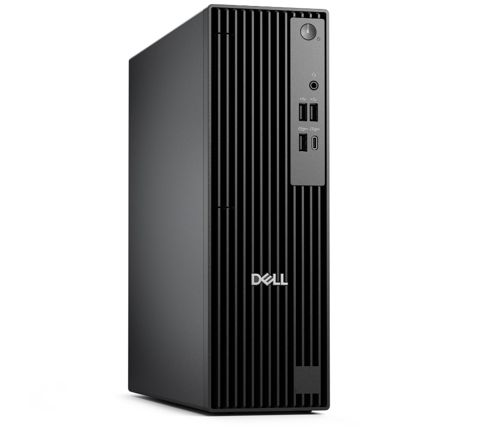 Dell Pro | QCS1250 | Desktop | Slim | Intel Core Ultra 5 | 235 | Internal memory 8 GB | DDR5 | Solid-state drive capacity 512 GB | Intel Integrated Graphics | No Optical Drive | Keyboard language English | Windows 11 Pro | Warranty 36 month(s)