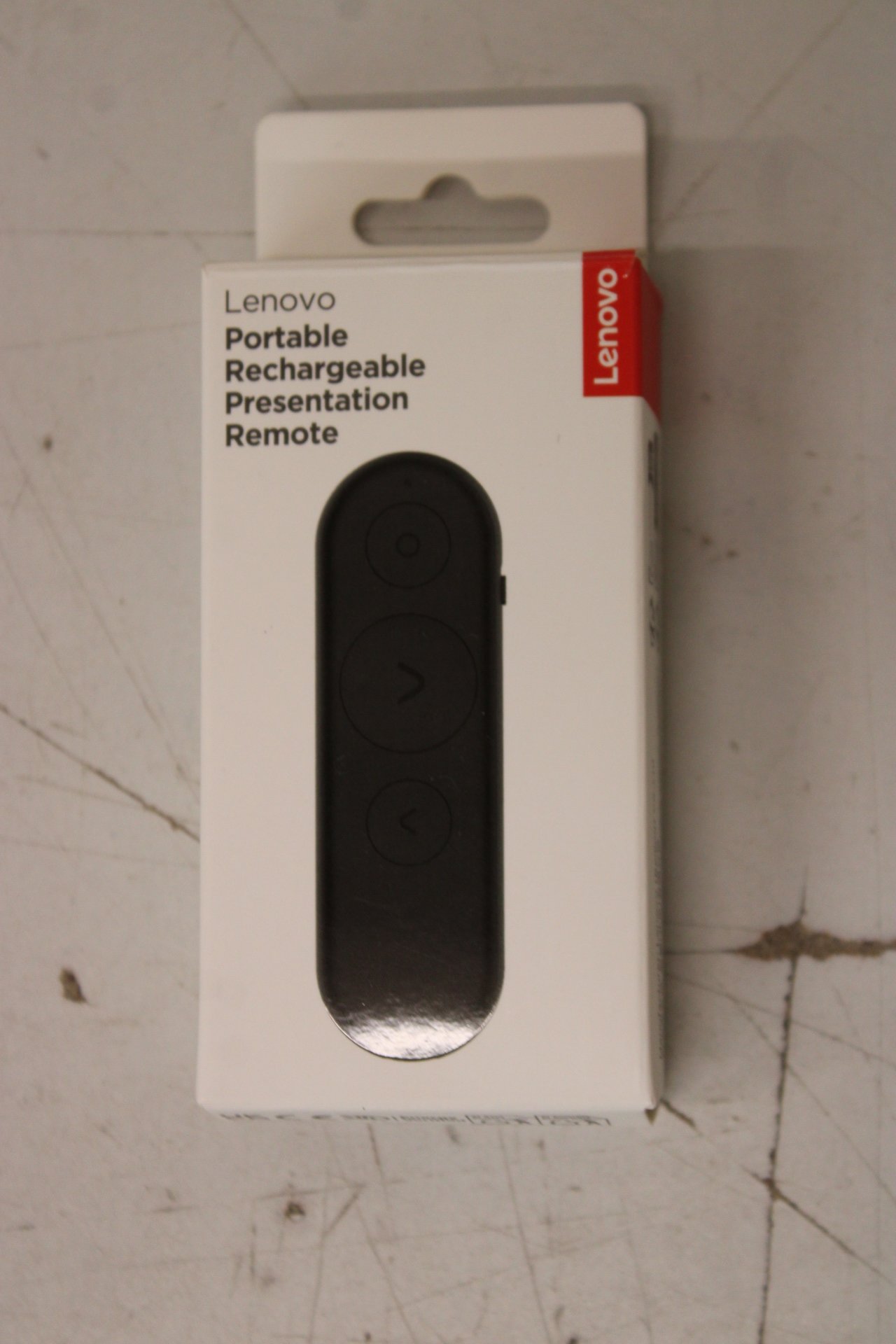 Lenovo Portable Rechargeable Presentation Remote | DEMO | Black