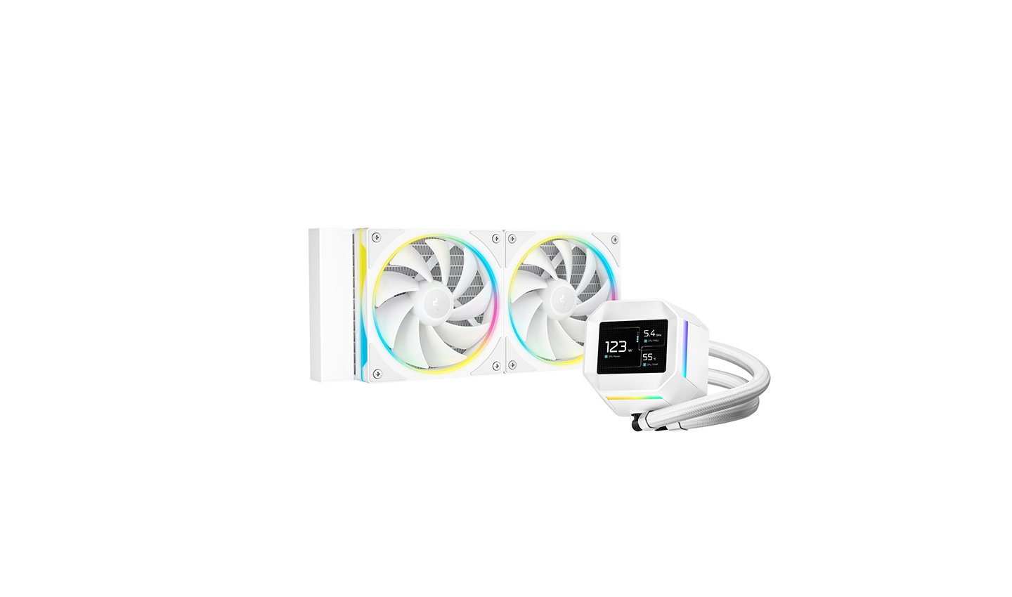 Deepcool Liquid CPU Cooler | LM240 WH | Intel, AMD