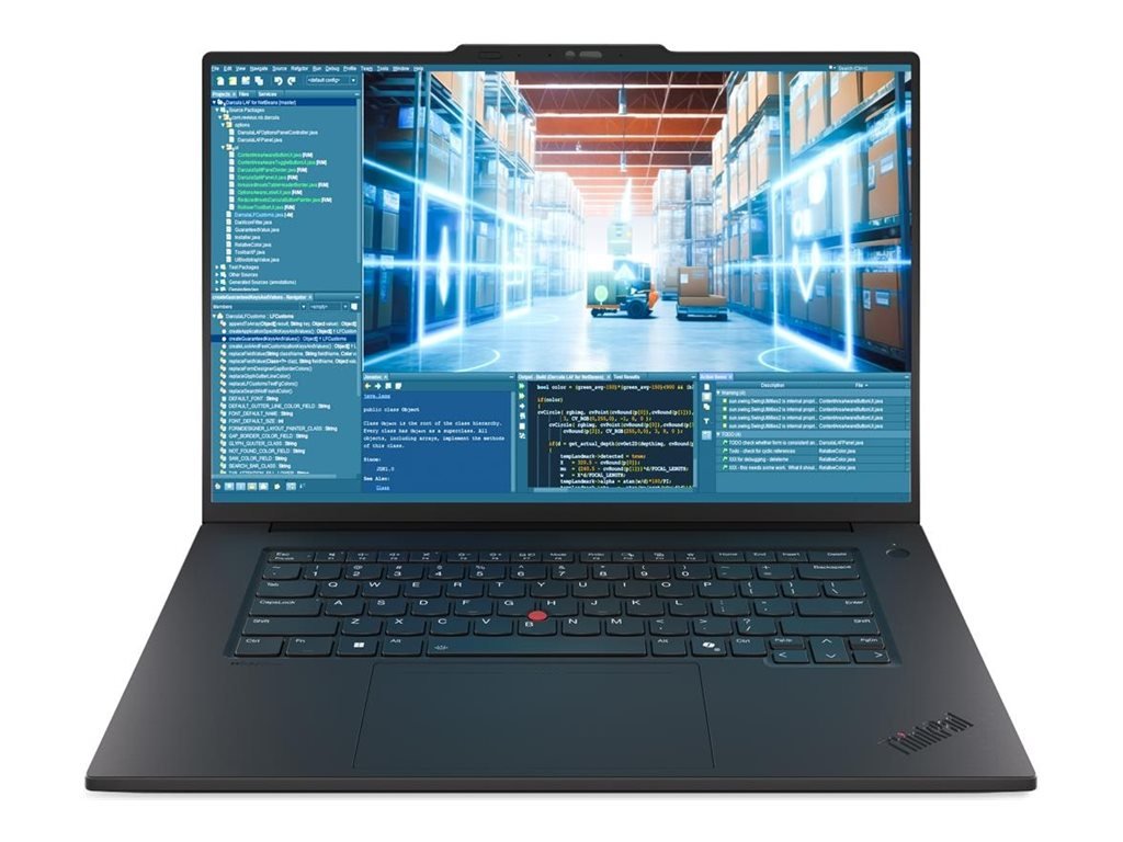 Lenovo ThinkPad P1 G8 | Black | 16 " | IPS | WQUXGA | 3840 x 2400 pixels | Anti-glare | Intel Core Ultra 9 | 285H | 64 GB | LPCAMM2 LPDDR5x | Solid-state drive capacity 2000 GB | NVIDIA RTX PRO 2000 Blackwell Generation | GDDR7 | 8 GB | Windows 11 Pro | 802.11be | Bluetooth version 5.4 | Keyboard language English | Keyboard backlit | Warranty 36 month(s) | Battery warranty 12 month(s)
