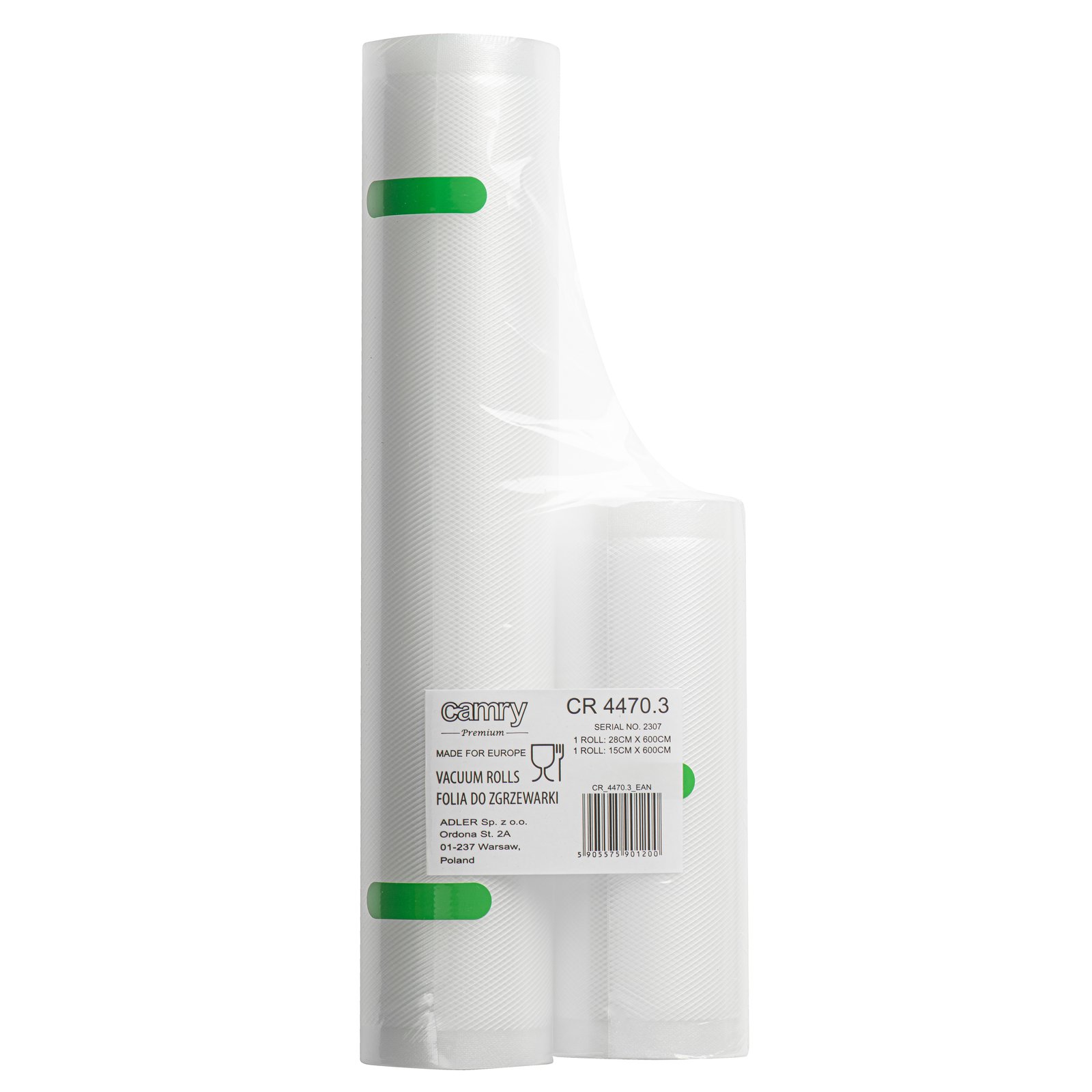 Camry Vacumm Sealer Rools for CR 4470, AD 4484, MS 4492, AD 4503 | CR 4470.3