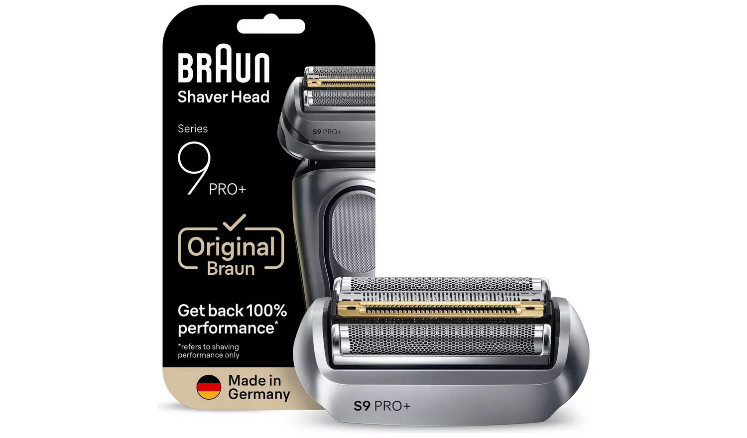 Braun 96M Shaver Replacement Head Series 9 Pro+, Silver