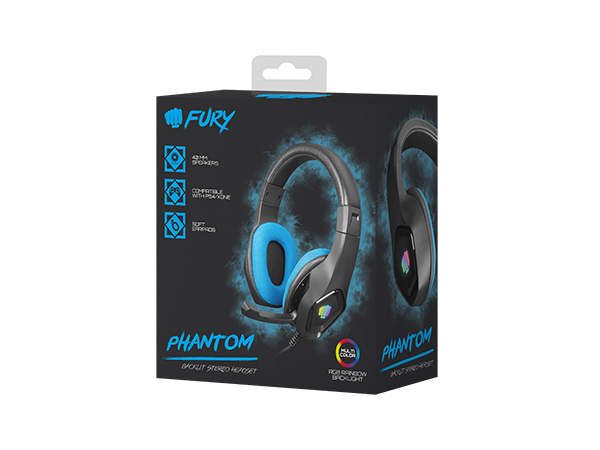 Fury | Gaming Headset | Natec Fury Phantom | Headband/On-Ear
